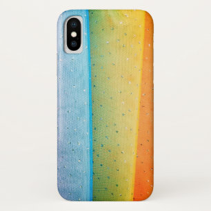 Capa Para iPhone Da Case-Mate arco-íris tulle com cristais de rocha