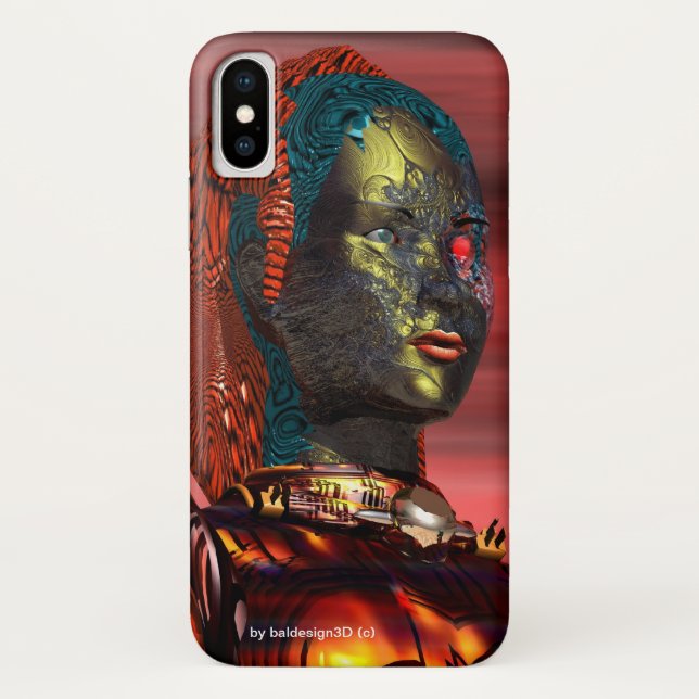 CAPA PARA iPhone, Case-Mate  ARES - CYBORG (Verso)