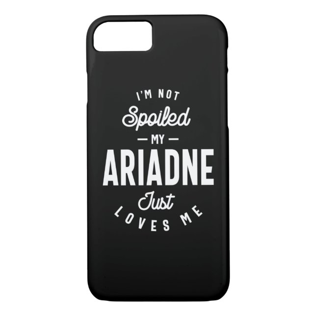 Capa Para iPhone, Case-Mate Ariadne Personalizado Nome Aniversário Presente (Verso)