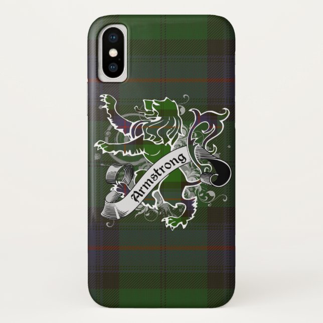 Capa Para iPhone, Case-Mate Armstrong Tartan Lion (Verso)