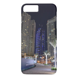 Capa iPhone 8 Plus/7 Plus Arquitetura de Dubai à noite