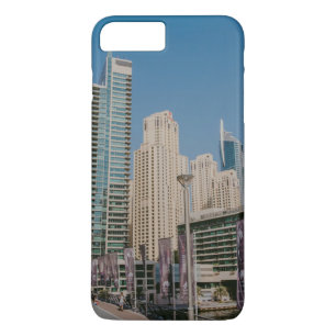 Capa iPhone 8 Plus/7 Plus Arranha-céus de Dubai Marina