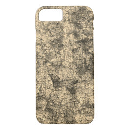 Capa iPhone 8/ 7 Arranhe arranhões em um khaki ligeiramente visto