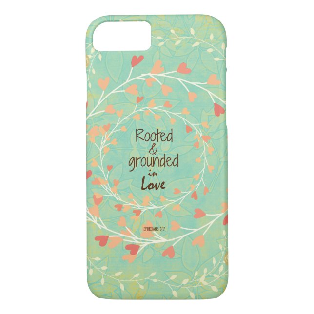 Capa Para iPhone, Case-Mate Arrastados e Arrastados na Bíblia do Amor Verso (Verso)