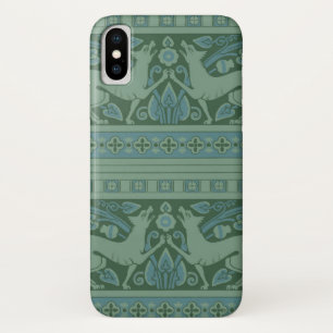 Capa Para iPhone Da Case-Mate Art Deco Nouveau Cão Natureza Padrão Animal