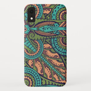 Capa Para iPhone Da Case-Mate Art nouveau abstrato pach christopher teal vestido