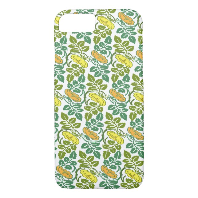 Capa Para iPhone, Case-Mate Art Nouveau ButterCup - damask floral wallpaper (Verso)