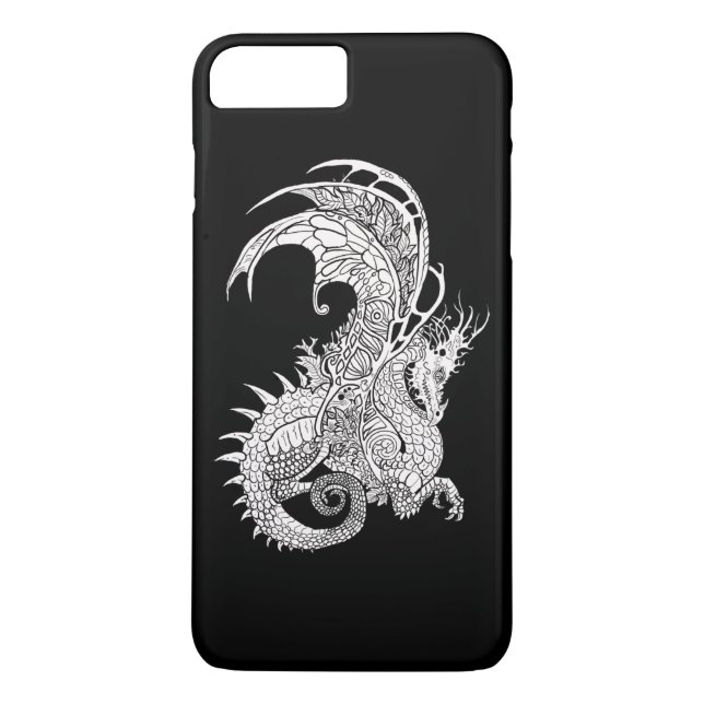 Capa Para iPhone, Case-Mate Art Nouveau estilo Dragon (Verso)