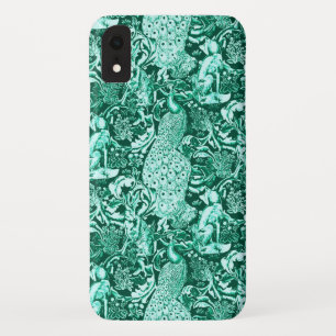 Capa Para iPhone Da Case-Mate Art Nouveau Peacock Impressão, Turquoise e Aqua
