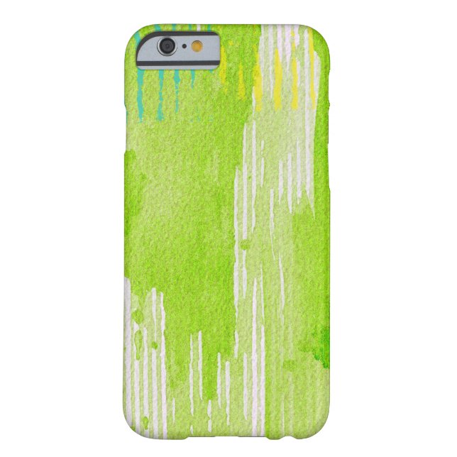 Capa Para iPhone, Case-Mate arte abstracta do verde limão (Verso)