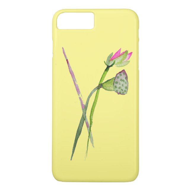 Capa Para iPhone, Case-Mate Arte budista da flor rosa Lotus Zen (Verso)