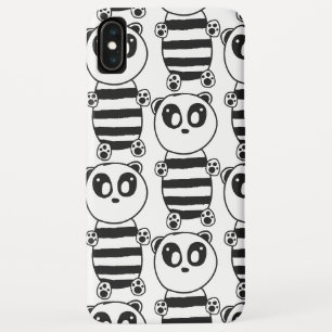 Capa Para iPhone Da Case-Mate Arte de Panda Preto e Branco Divertida