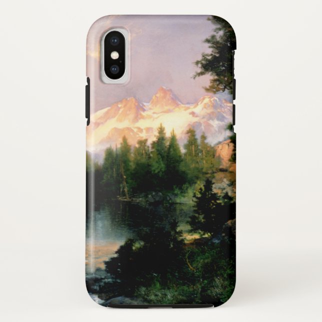 Capa Para iPhone, Case-Mate Arte de Thomas Moran, Os Três Tetons (Verso)