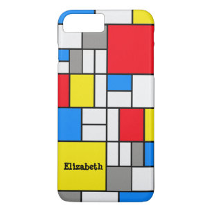 Capa Para iPhone Da Case-Mate Arte Design Geométrica Inspirada em Mondrian