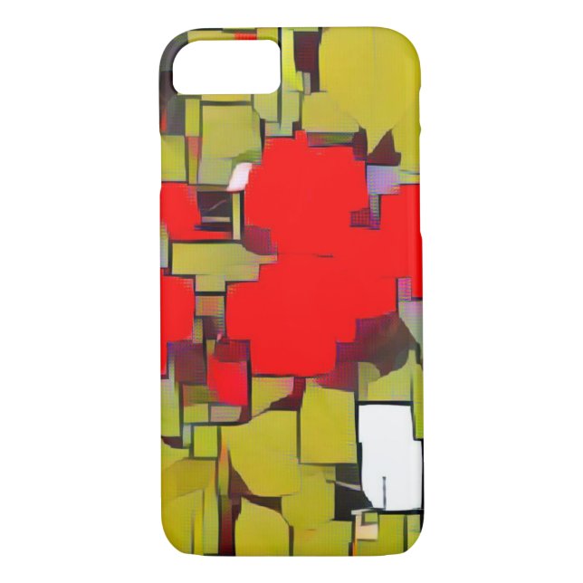 Capa Para iPhone, Case-Mate Arte do bloco (Verso)