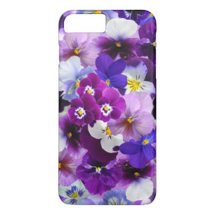 Capa Para iPhone Da Case-Mate Arte do papel de parede da flor do amor perfeito