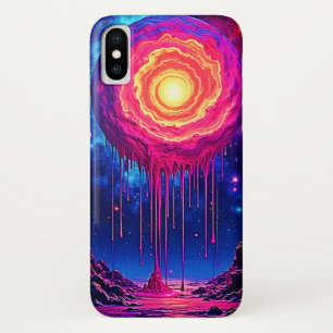 Capa Para iPhone Da Case-Mate Arte do Planeta Cósmico Gotejante