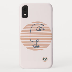 Capa Para iPhone Da Case-Mate Arte Geométrica Moderna com Rubor Rosa