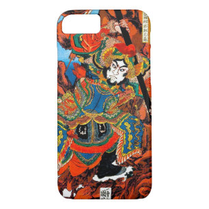 Capa iPhone 8/ 7 Arte legendária japonesa oriental legal do samurai