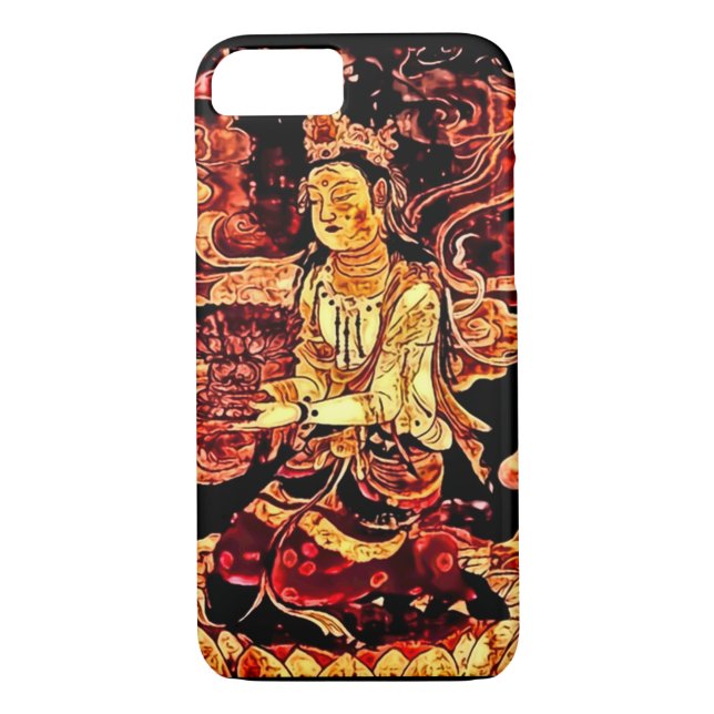 Capa Para iPhone, Case-Mate Arte Nouveau de Pandora do japonês (Verso)