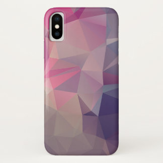 Capa Para iPhone Da Case-Mate Arte-Padrão Abstrato da Pirâmide Púrpura Rosa