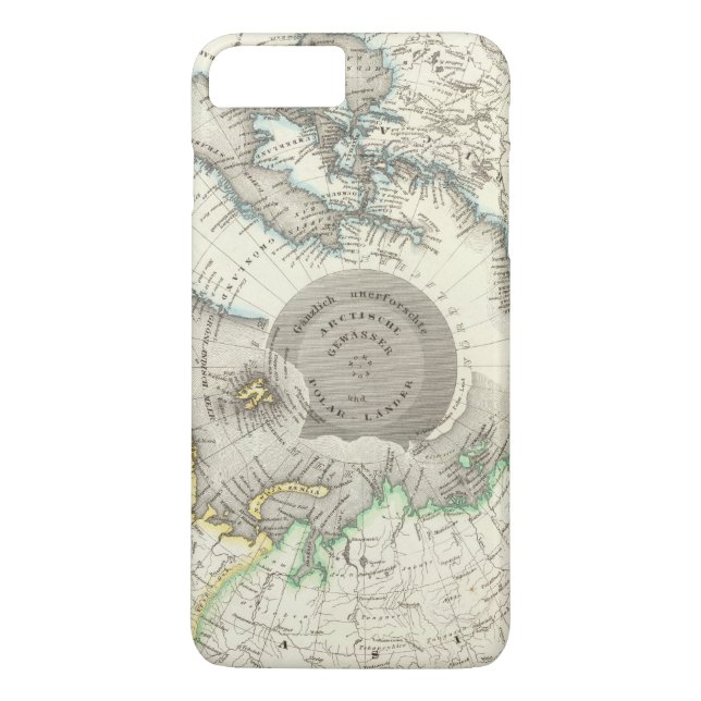 Capa Para iPhone, Case-Mate Ártico, hemisfério Norte (Verso)