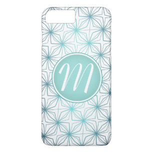 Capa Para iPhone Da Case-Mate Artsy Teal Monogramas Vintage Patterno