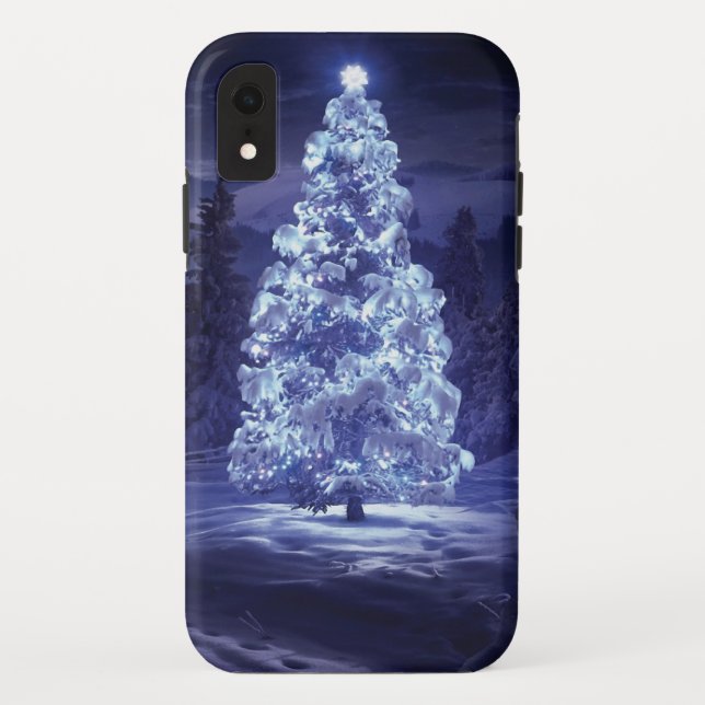 Capa Para iPhone, Case-Mate Árvore de Natal (Verso)