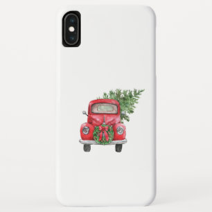 Capa Para iPhone Da Case-Mate Árvore de Natal e iPhone Vermelho XS Max Case