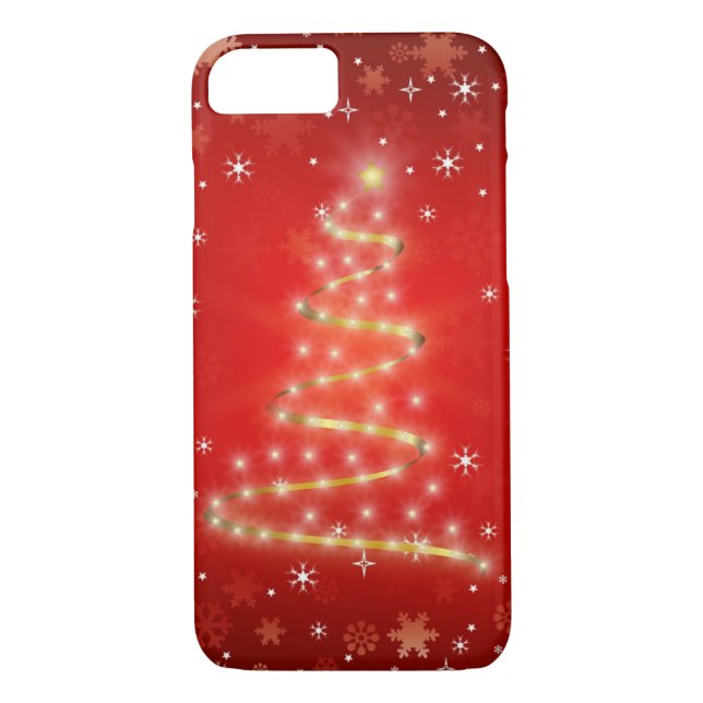 Capa Para iPhone, Case-Mate Árvore de Natal elegante (Verso)