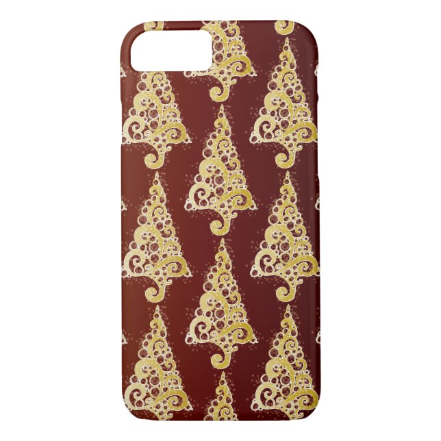 Capa Para iPhone, Case-Mate Árvore de Natal Sparkly (Verso)