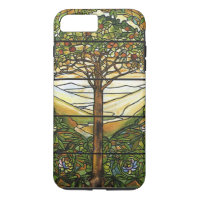 Árvore de vida/de janela vitral de Tiffany