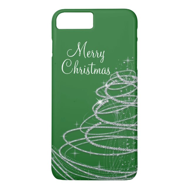 Capa Para iPhone, Case-Mate Árvore do Feliz Natal de Bling (Verso)