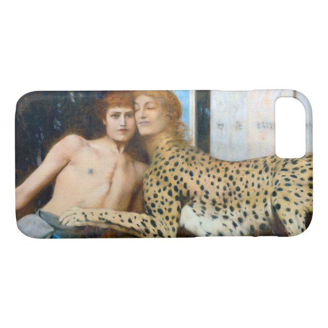 Capa Para iPhone, Case-Mate As Carícias, Fernand Khnopff (Verso (Horizontal))
