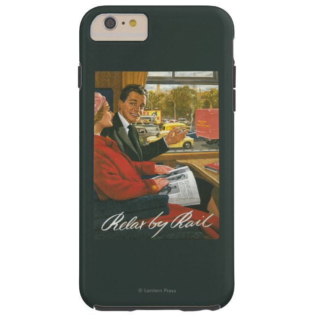 Capa Para iPhone, Case-Mate As estradas de ferro britânicas relaxam pelo (Verso)