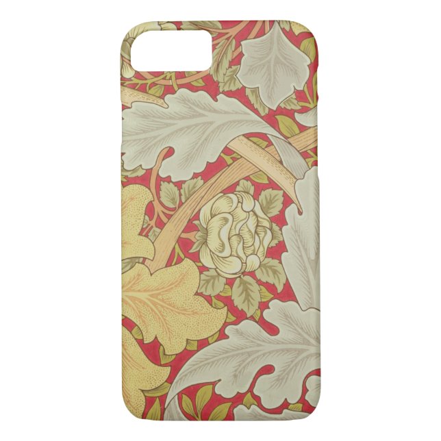 Capa Para iPhone, Case-Mate As folhas do Acanthus e selvagem aumentaram em um (Verso)