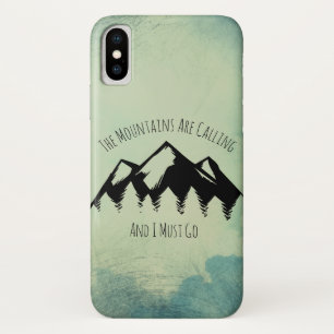 Capa Para iPhone Da Case-Mate As Montanhas Estão Ligando E Eu Preciso Ir