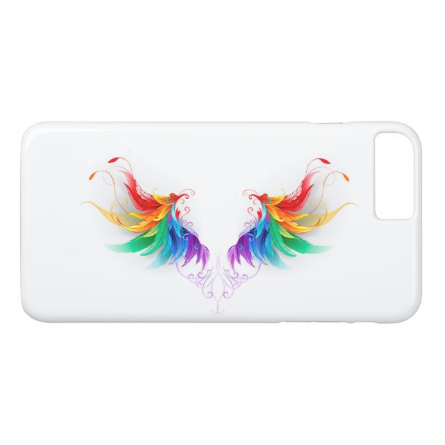 Capa Para iPhone, Case-Mate Asas Fluffy Rainbow (Verso (Horizontal))