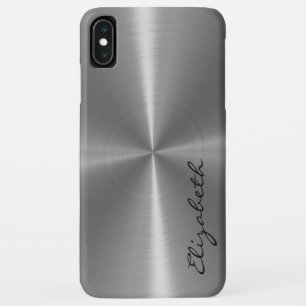 Capa Para iPhone Da Case-Mate Aspecto Metálico de Aço Inoxidável Metálico