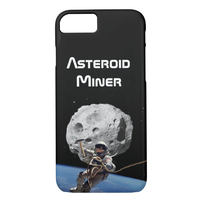 Capa Para iPhone, Case-Mate Asteroide Miner (Verso)