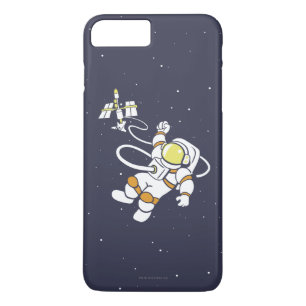 Capa iPhone 8 Plus/7 Plus Astronauta