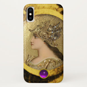 CAPA PARA iPhone DA Case-Mate ATENA COM FANTASY GRIFFINS E GEMSTONE PURPER