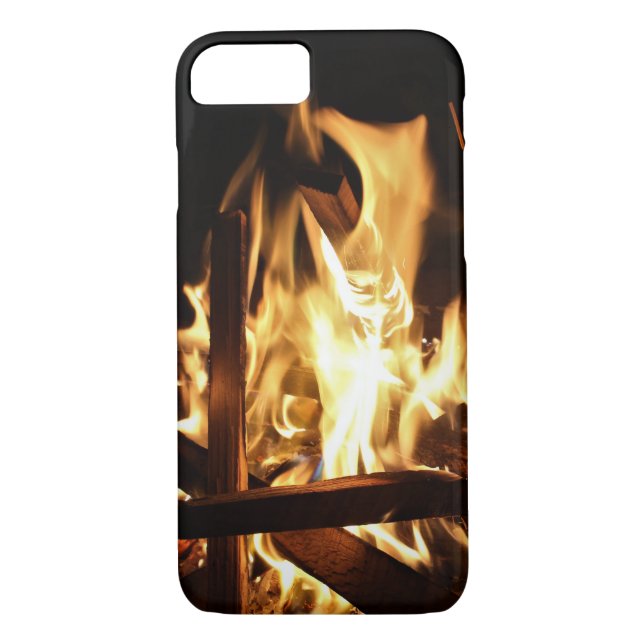 Capa Para iPhone, Case-Mate Através das chamas (Verso)