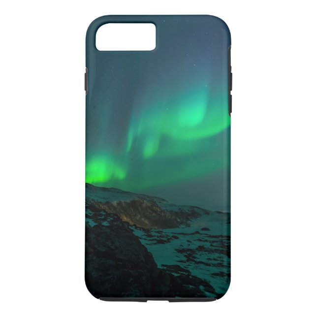 Capa Para iPhone, Case-Mate Aurora boreal verde (Verso)