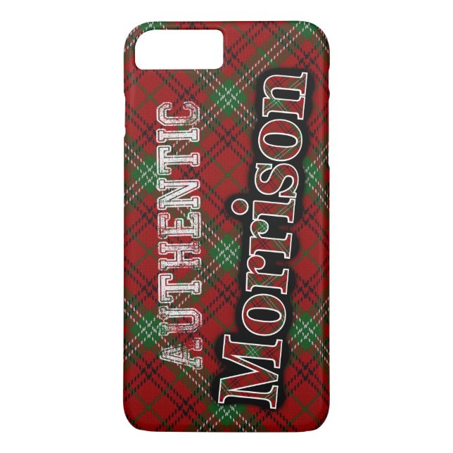 Capa Para iPhone, Case-Mate Autêntico Clan Morrison Scottish Tartan Design (Verso)