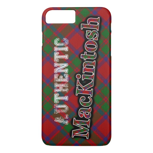 Capa Para iPhone, Case-Mate Authentic Clan MacKintosh Scottish Tartan Design (Verso)