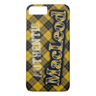 Capa iPhone 8 Plus/7 Plus Authentic MacLeod Scottish Tartan Design Case