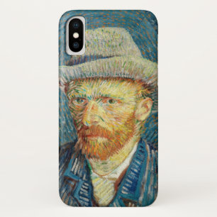 Capa Para iPhone Da Case-Mate Autorretrato de Vincent Van Gogh com Chapéu de Fel