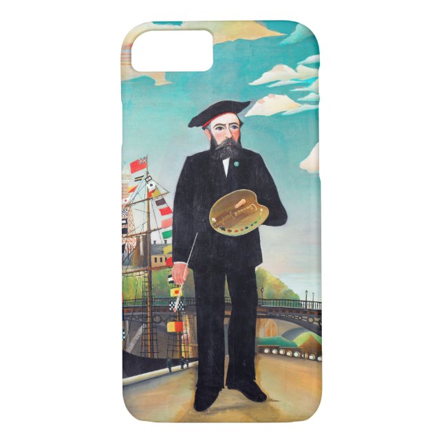 Capa Para iPhone, Case-Mate autorretrato, paisagem, Rousseau (Verso)