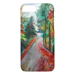 Capa Para iPhone Da Case-Mate Autumn Landscape Watercolor Art